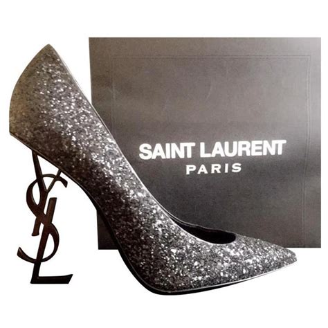 ysl sparkly heels|ysl high heels price list.